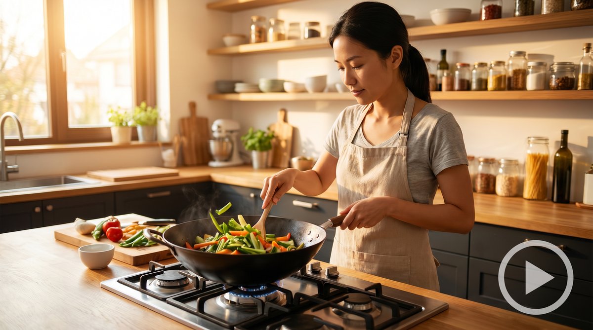 91网家常菜视频教程：10分钟学会番茄炒蛋 - 视频教程 - www.cfori47.cn